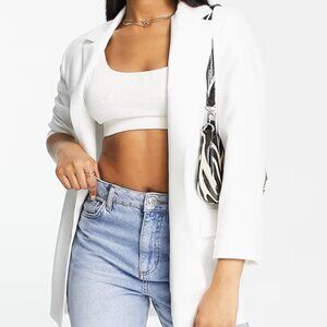 NWT ASOS DESIGN White Blazer